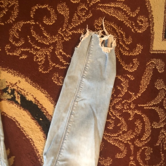 American Eagle mom jeans -soft knit - size 00 - Picture 2 of 5